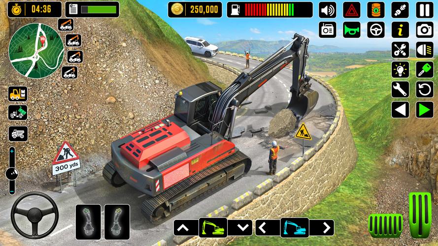 City Road Construction Games Captura de pantalla 0
