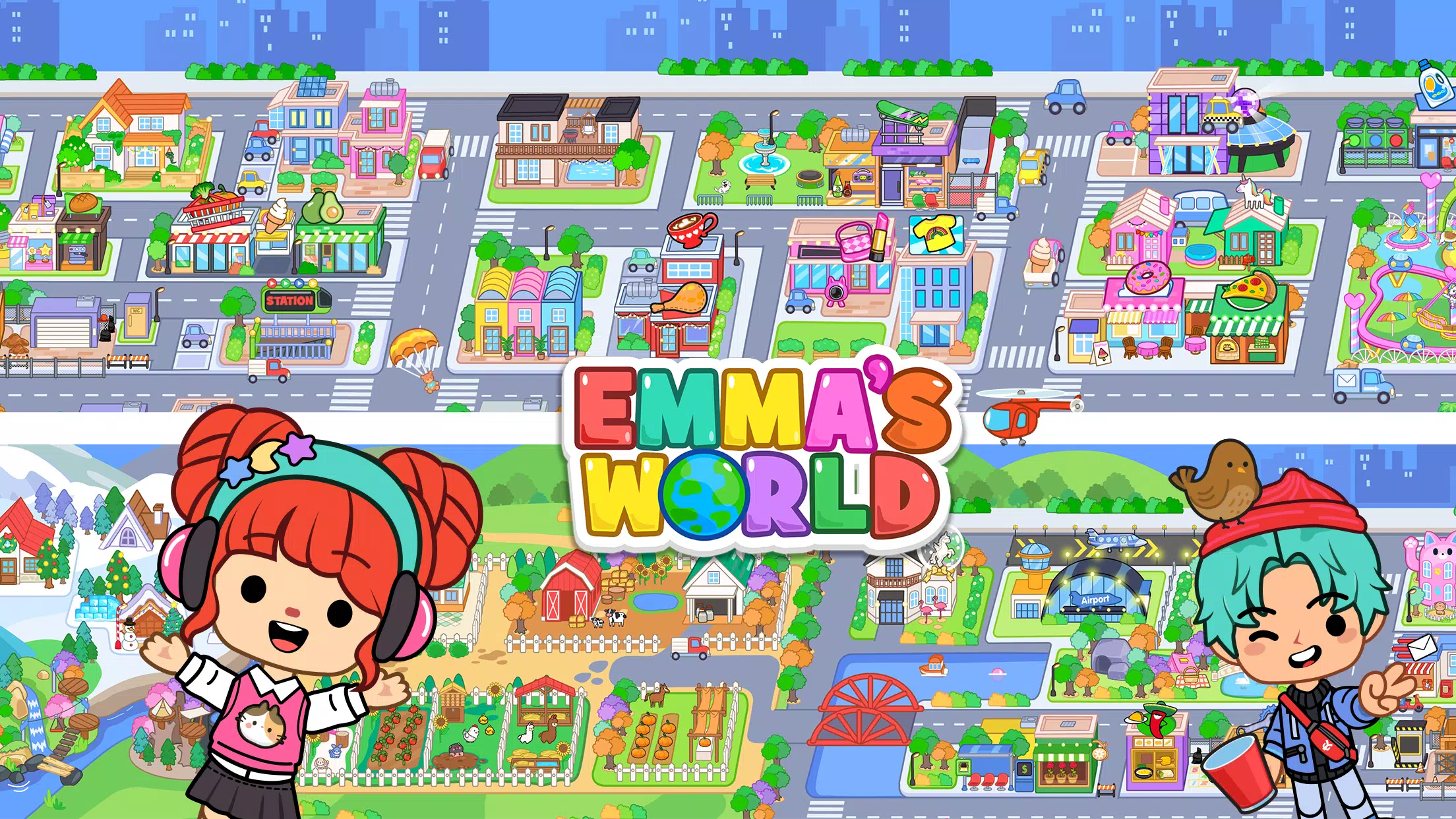 Emma’s World - Town & Family應用截圖第1張