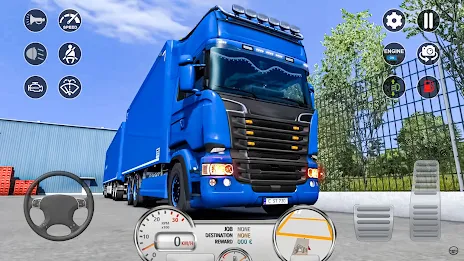 Euro Cargo Truck Simulator Pro Captura de tela 3