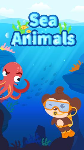 Sea Animals：DuDu Puzzle Games ภาพหน้าจอ 0