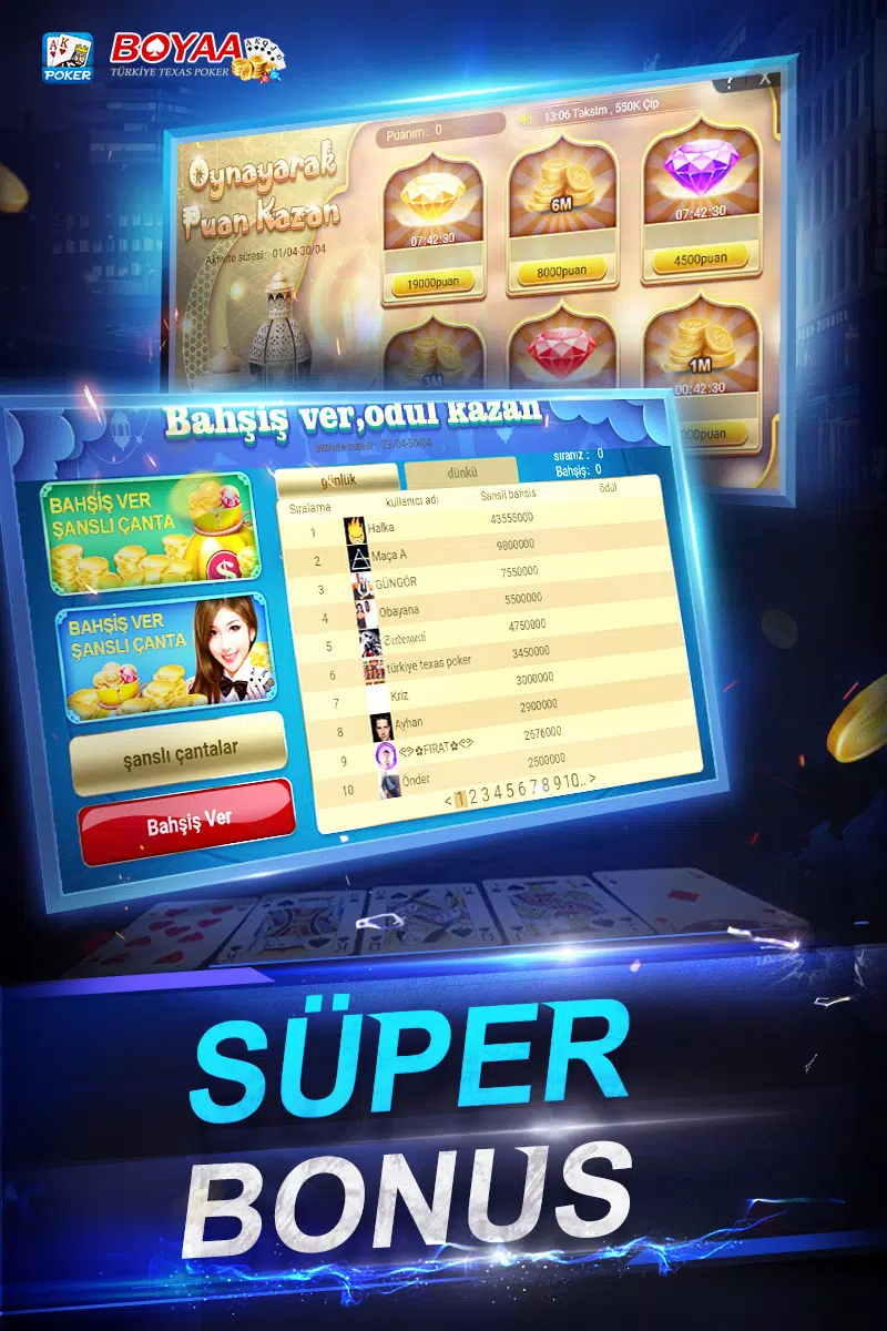 Türkiye Texas Poker स्क्रीनशॉट 0