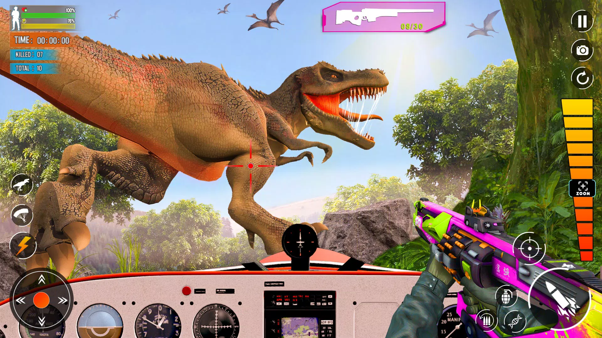 Wild Dinosaur Hunting Games 스크린샷 2