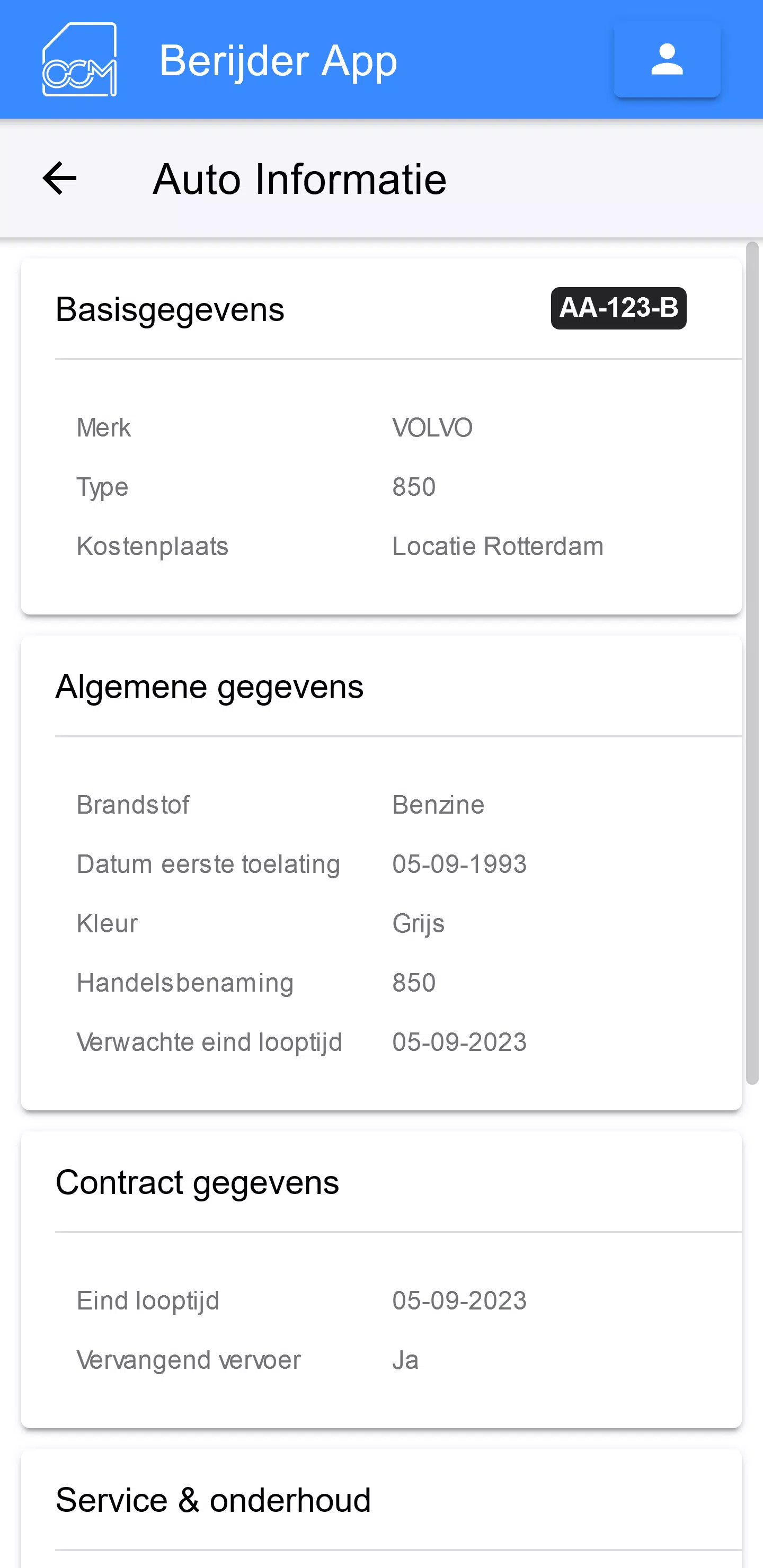 Mijn OCM Schermafbeelding 2
