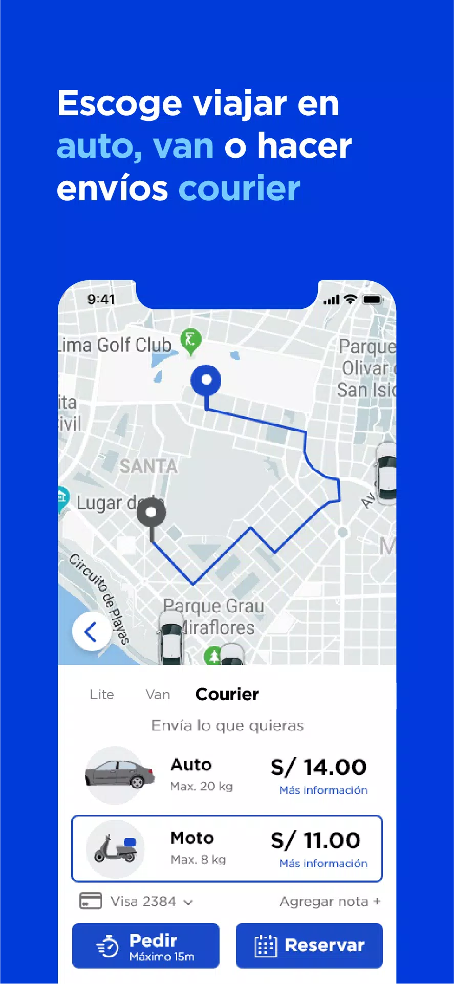 Directo, un app de taxi スクリーンショット 2