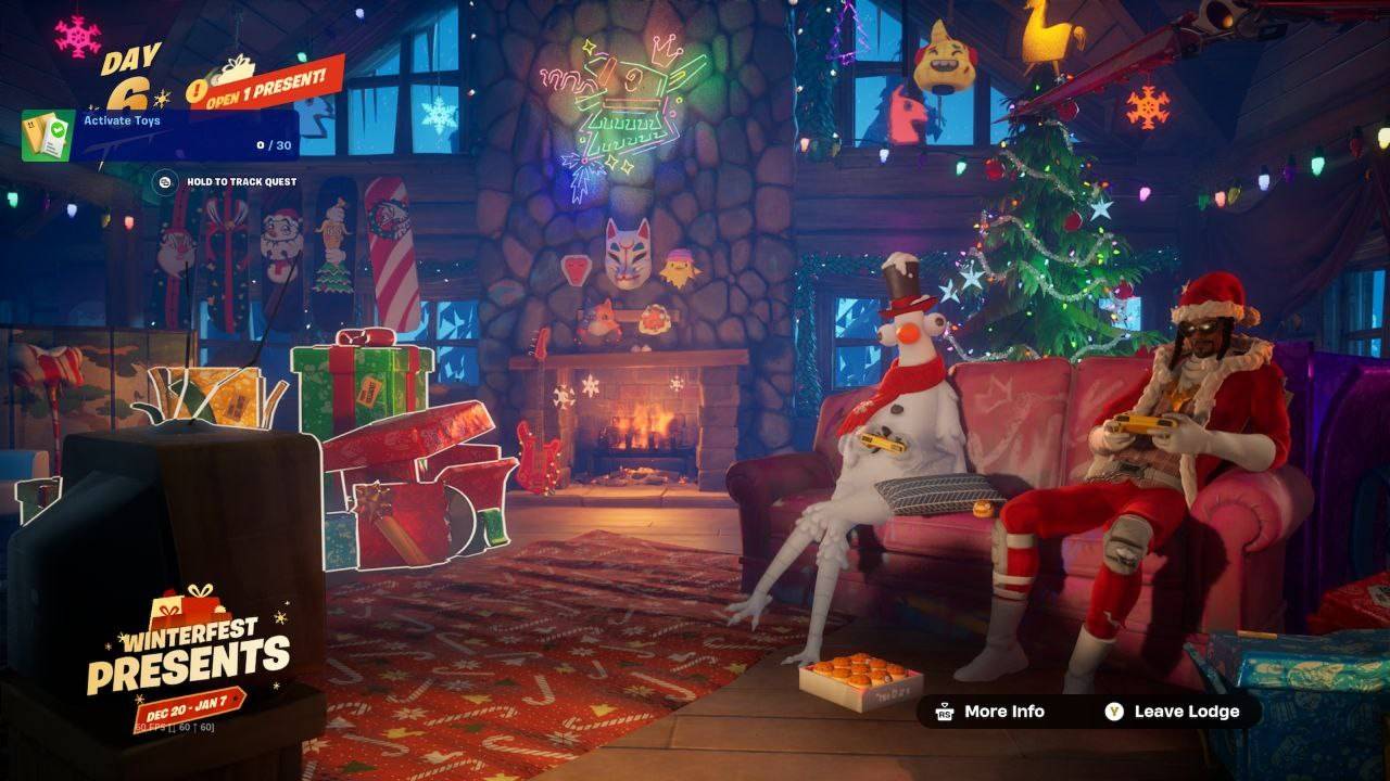 Santa Dogg Outfit claimt gratis in Fortnite