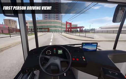 Russian Bus Simulator: Coach Bus Game Captura de pantalla 3