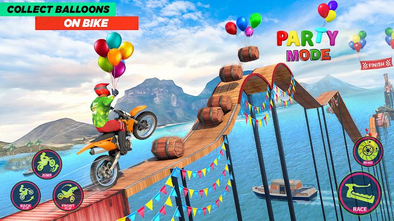 Bike Race 3D: Bike Stunt Games Captura de pantalla 0