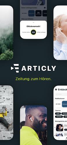 ARTICLY - Zeitung zum Hören 스크린샷 0