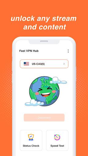 Fast VPNhub Screenshot 2