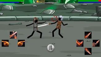 Stickman Sword Duel Captura de pantalla 1