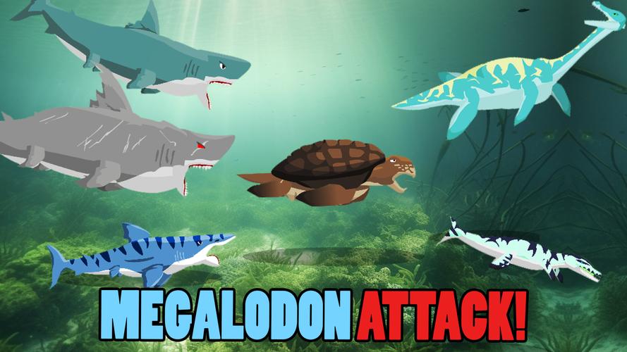 Megalodon Fights Sea Monsters應用截圖第0張