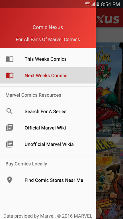 Comic Nexus Schermafbeelding 1