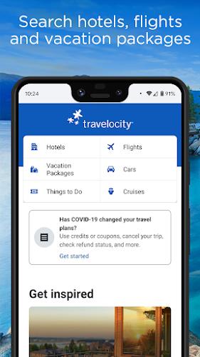 Travelocity Hotels & Flights Screenshot 0