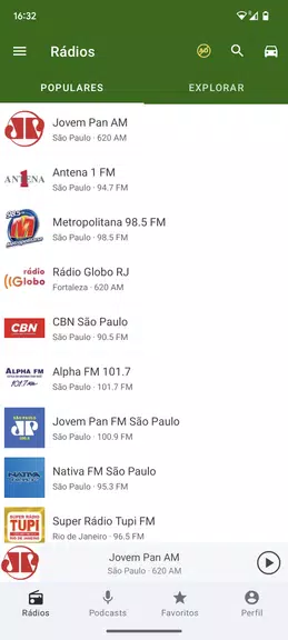 Rádio FM Brasil - FM Ao Vivo 스크린샷 0