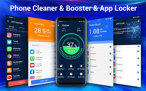 Cleaner - Phone Booster應用截圖第2張