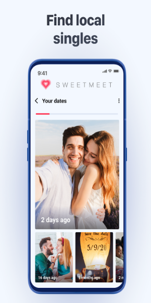 Chat y dating - Sweet Meet Captura de pantalla 0