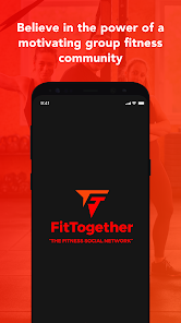 FitTogether-Social Fitness App स्क्रीनशॉट 0