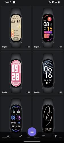 Mi Band 8 Watch Faces स्क्रीनशॉट 2