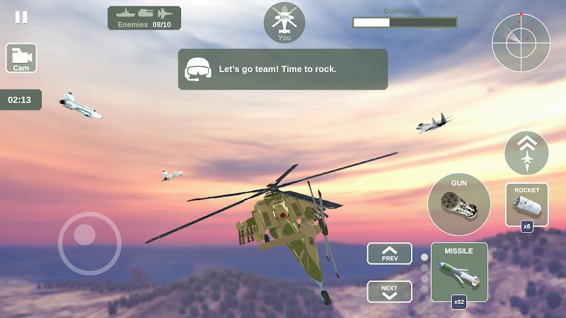 Helicopter Simulator: Warfare スクリーンショット 0