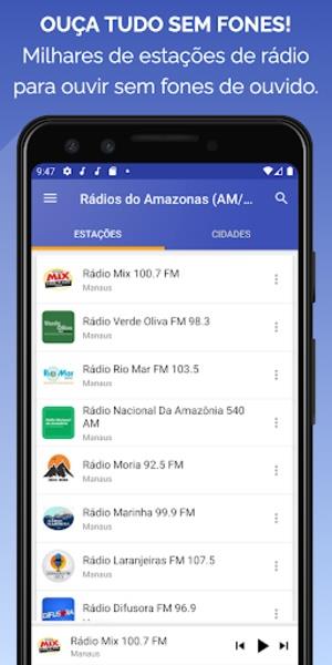 Rádios do Amazonas (AM/FM) Ekran Görüntüsü 2