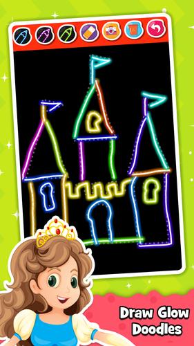 Princess Coloring Book Games Screenshot 1