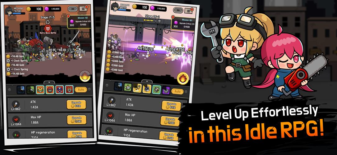 Mechanic Legends : Idle RPG Capture d'écran 1