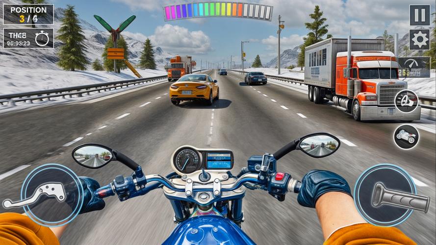 Bike Racing 3D: Moto Bike Game Captura de pantalla 2