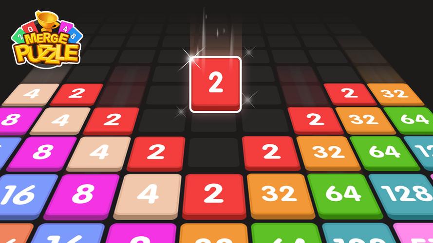 Merge Block - number games Captura de pantalla 0