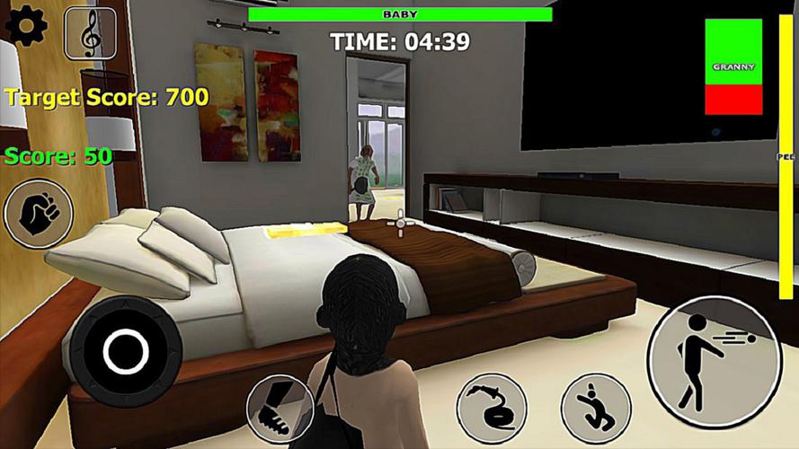 escape de casa abuela malvada Captura de pantalla 0