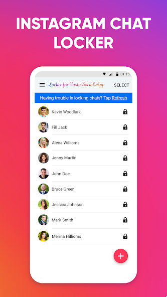 Locker for Insta Social App Mod Schermafbeelding 0