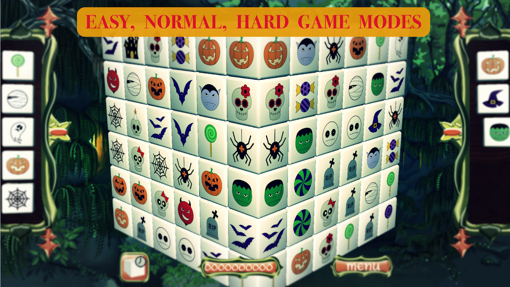 Fairy Mahjong Halloween Ekran Görüntüsü 3