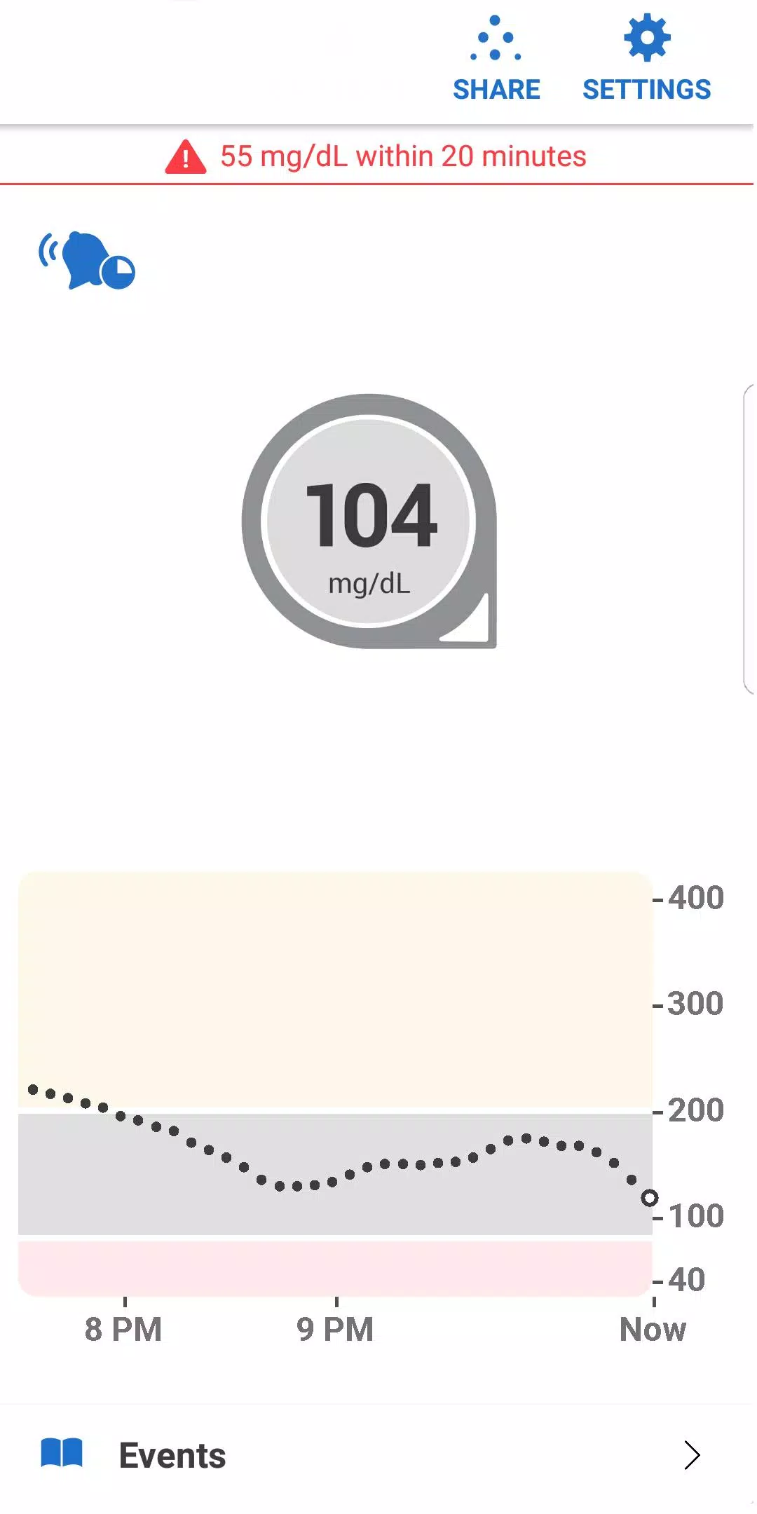 Dexcom G6 Скриншот 2