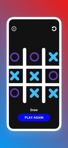 Tic Tac Toe - 2 Player Offline Ảnh chụp màn hình 2