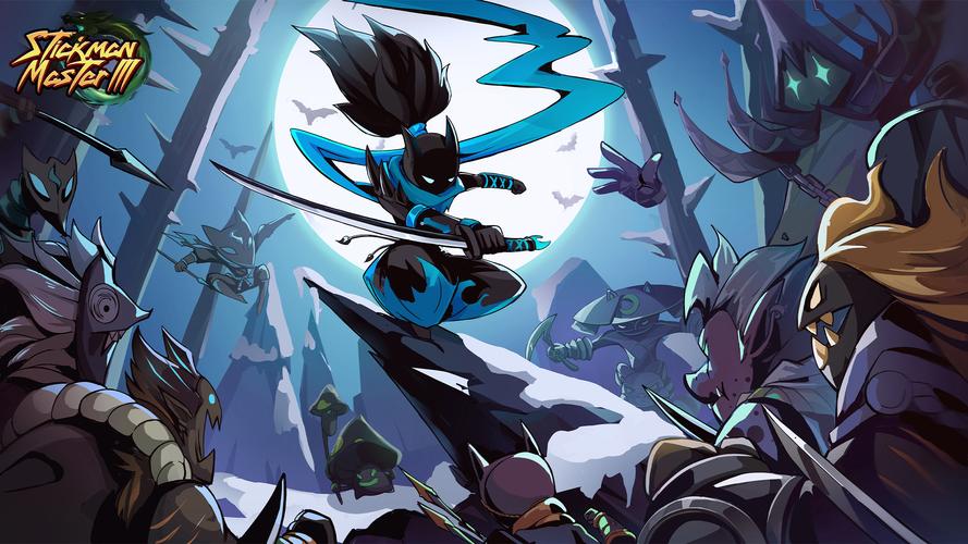 Stickman Master Ⅲ: Idle RPG ภาพหน้าจอ 0