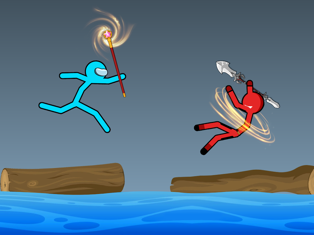 Stick-man Clash Fighting Game Captura de pantalla 0