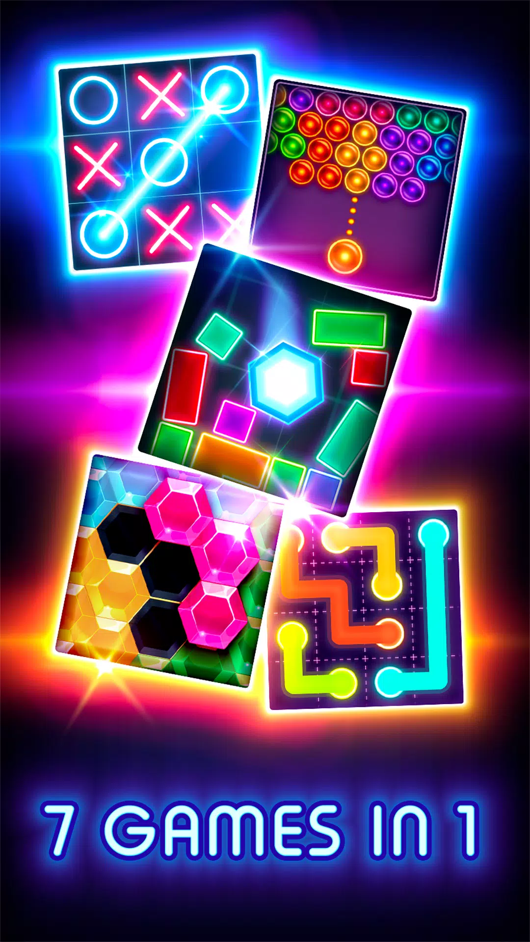 Tic Tac Toe Glow স্ক্রিনশট 2