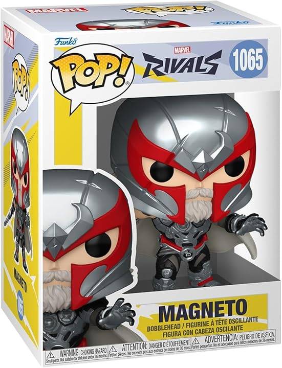 Magneto, Doctor Doom, Iron Man Funko Pops Pousor agora aberto