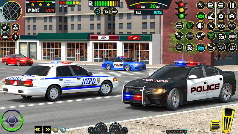 US Police Car Parking - King Capture d'écran 2