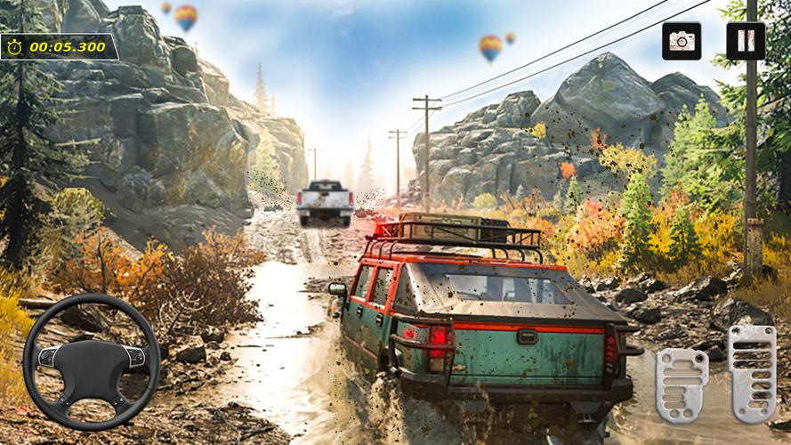 Mud Race Offroad Mudding Games Скриншот 2