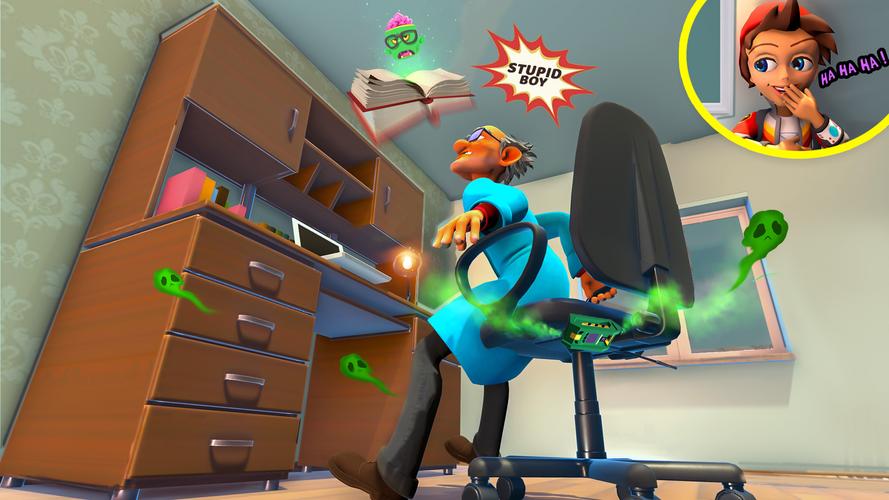 Virtual Angry Dad Simulator Captura de pantalla 2