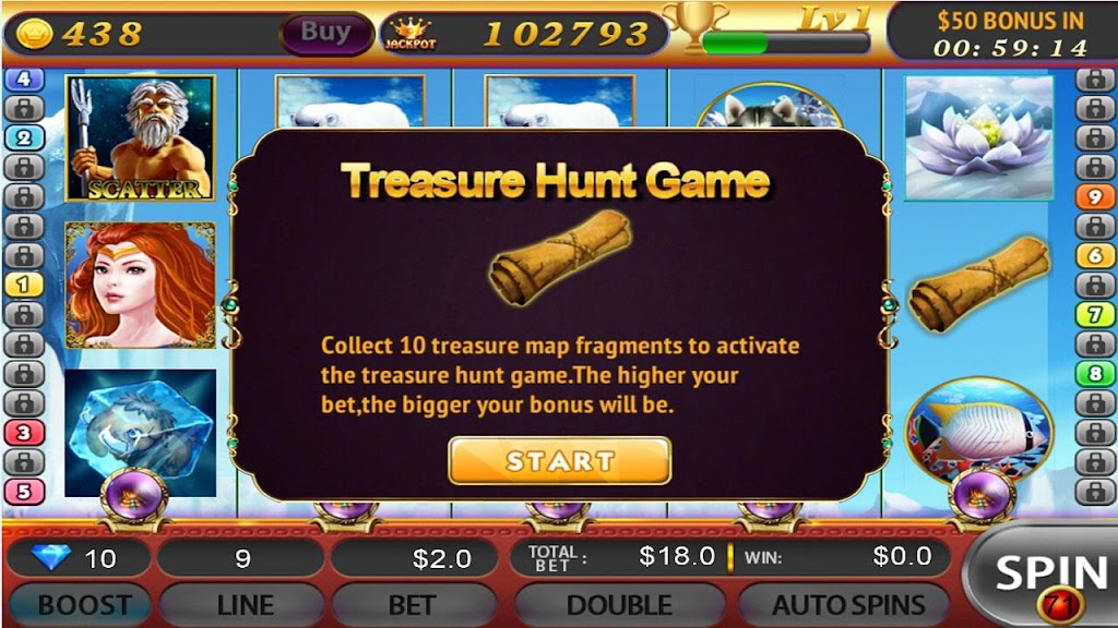 Slots Arctic:Free Slot Machine スクリーンショット 1