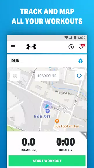 Schermata Map My Run powered by Outside 0