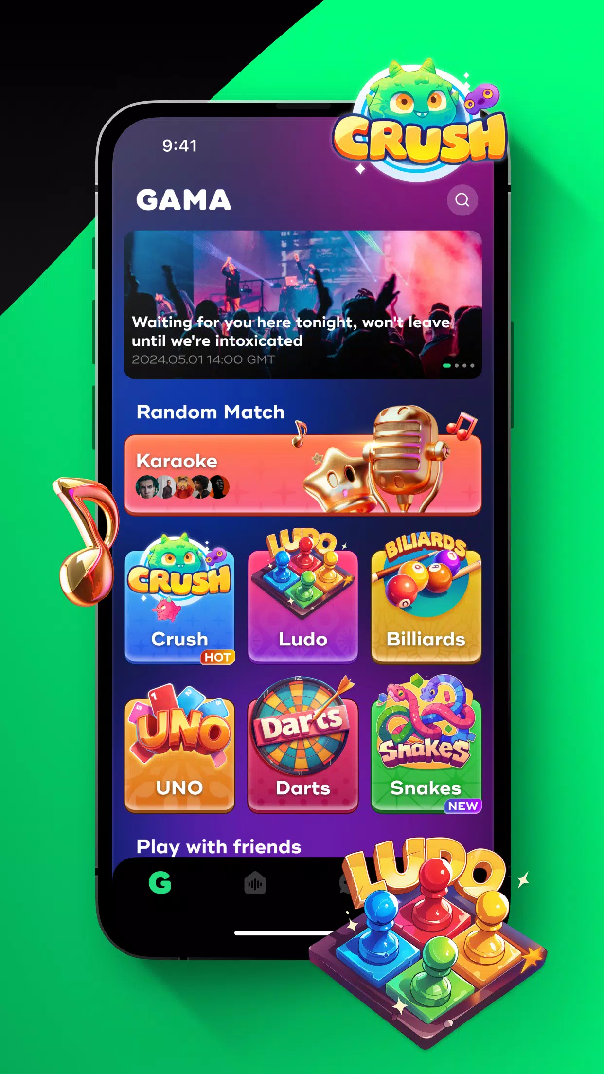 Gama-Karaoke, Games&Parties 스크린샷 1