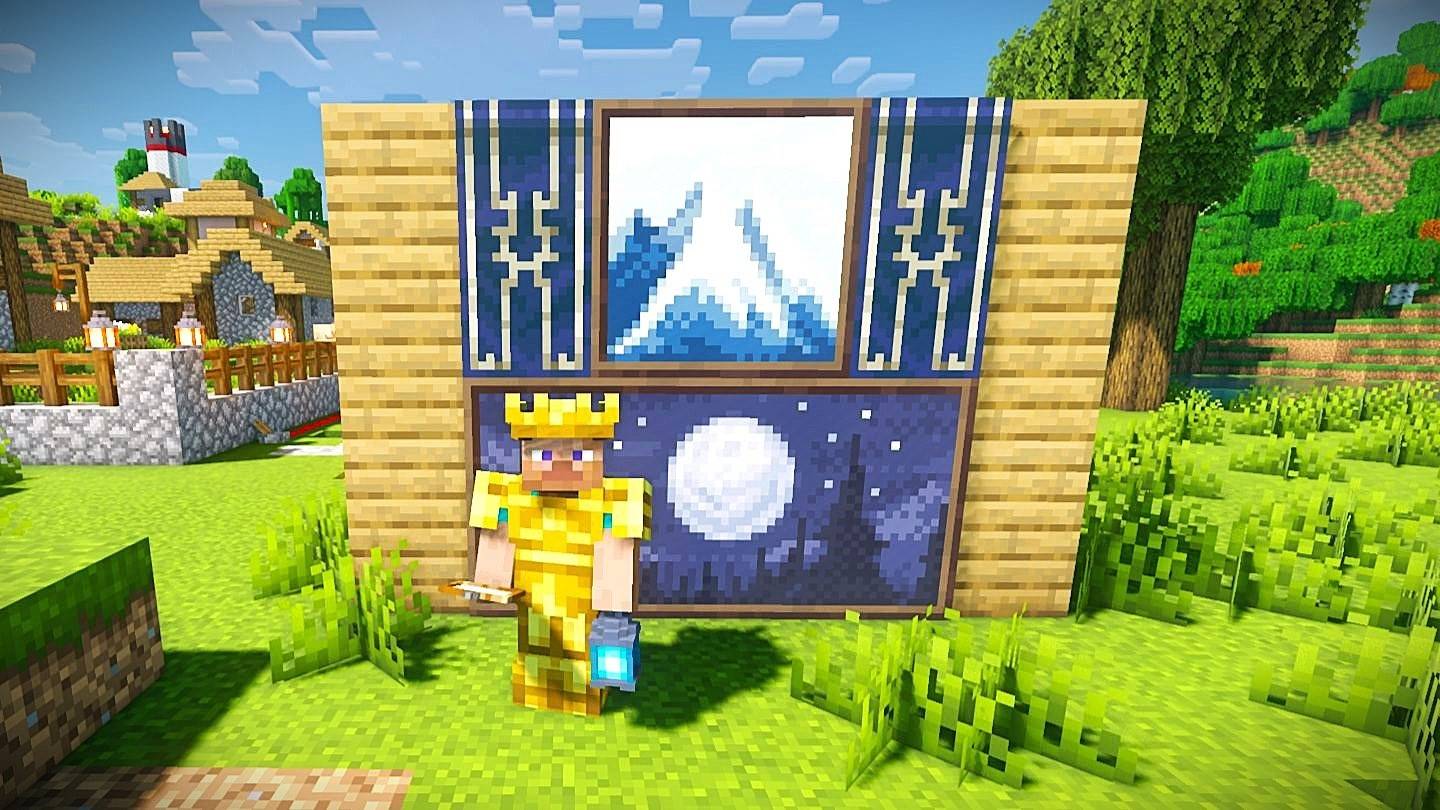 Hay un lugar para el arte en Minecraft: aprender a hacer pinturas