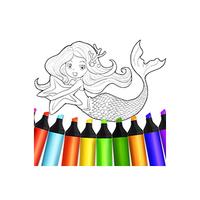 Mermaids Coloring