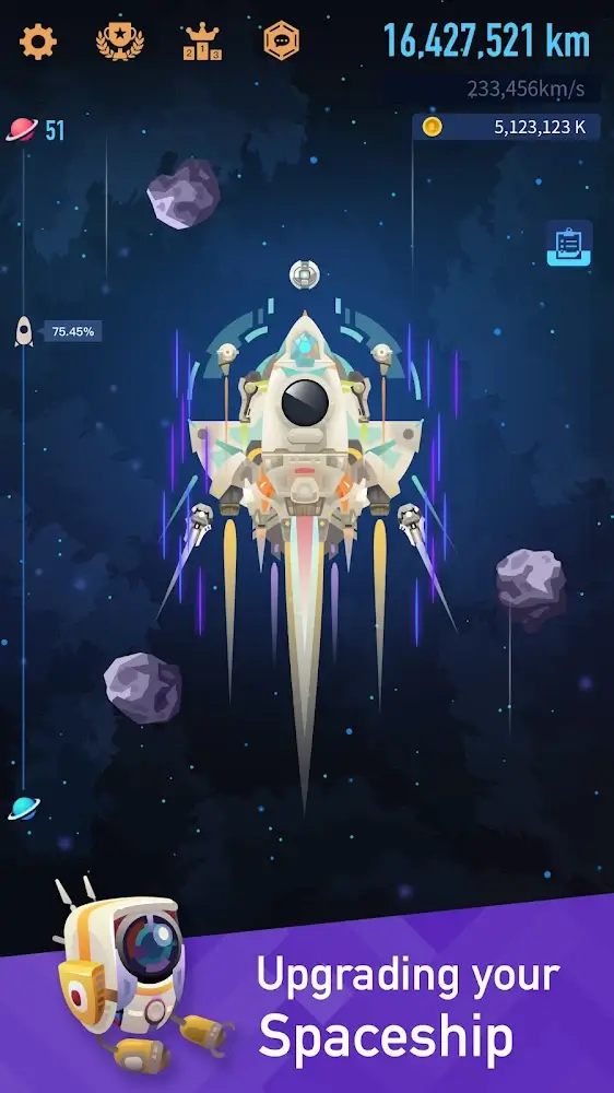 Space Colonizers Idle Clicker 스크린샷 1