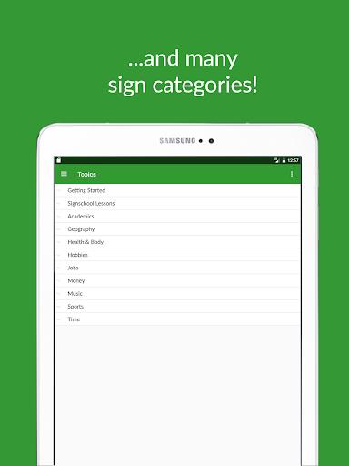 SignSchool: Learn ASL for Free Captura de pantalla 0