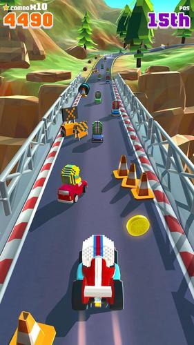 Blocky Racer 스크린샷 0