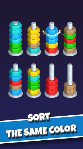 Nut Sort Ảnh chụp màn hình 0