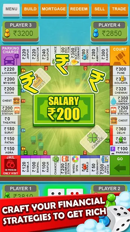 Vyapari Game : Business Dice Board Game Tangkapan skrin 3